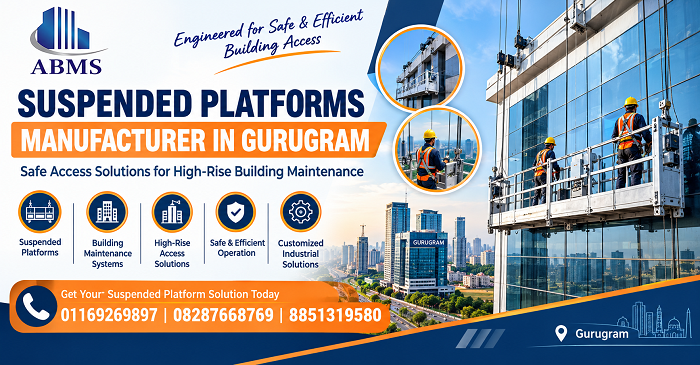 Suspended Platforms Manufacturer in Gurugram | Abms Services